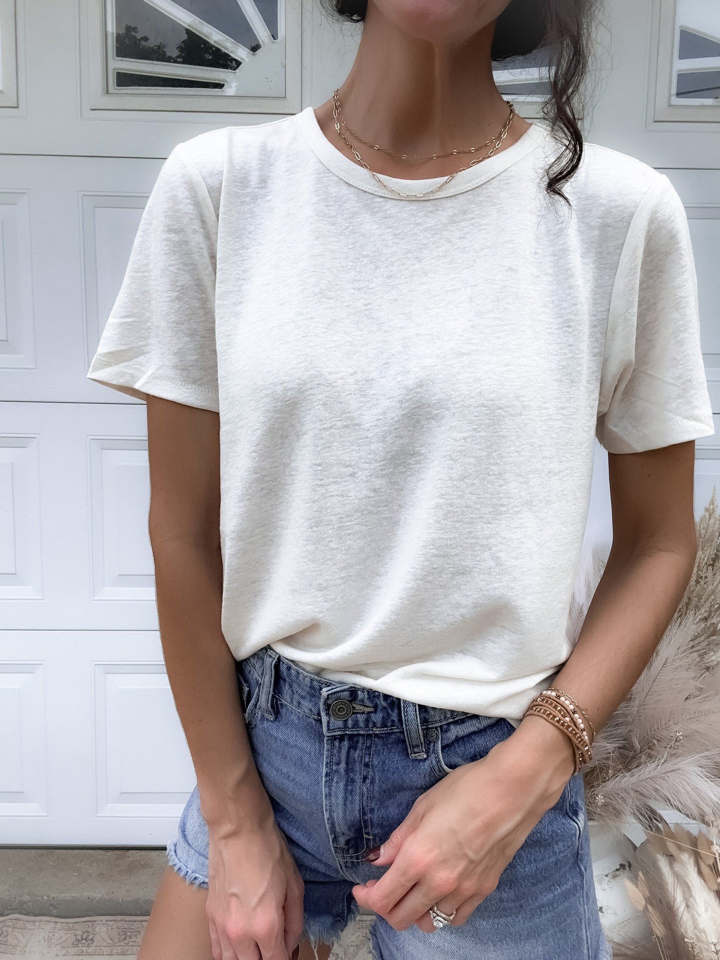 Lolly Basic Tee - Off White