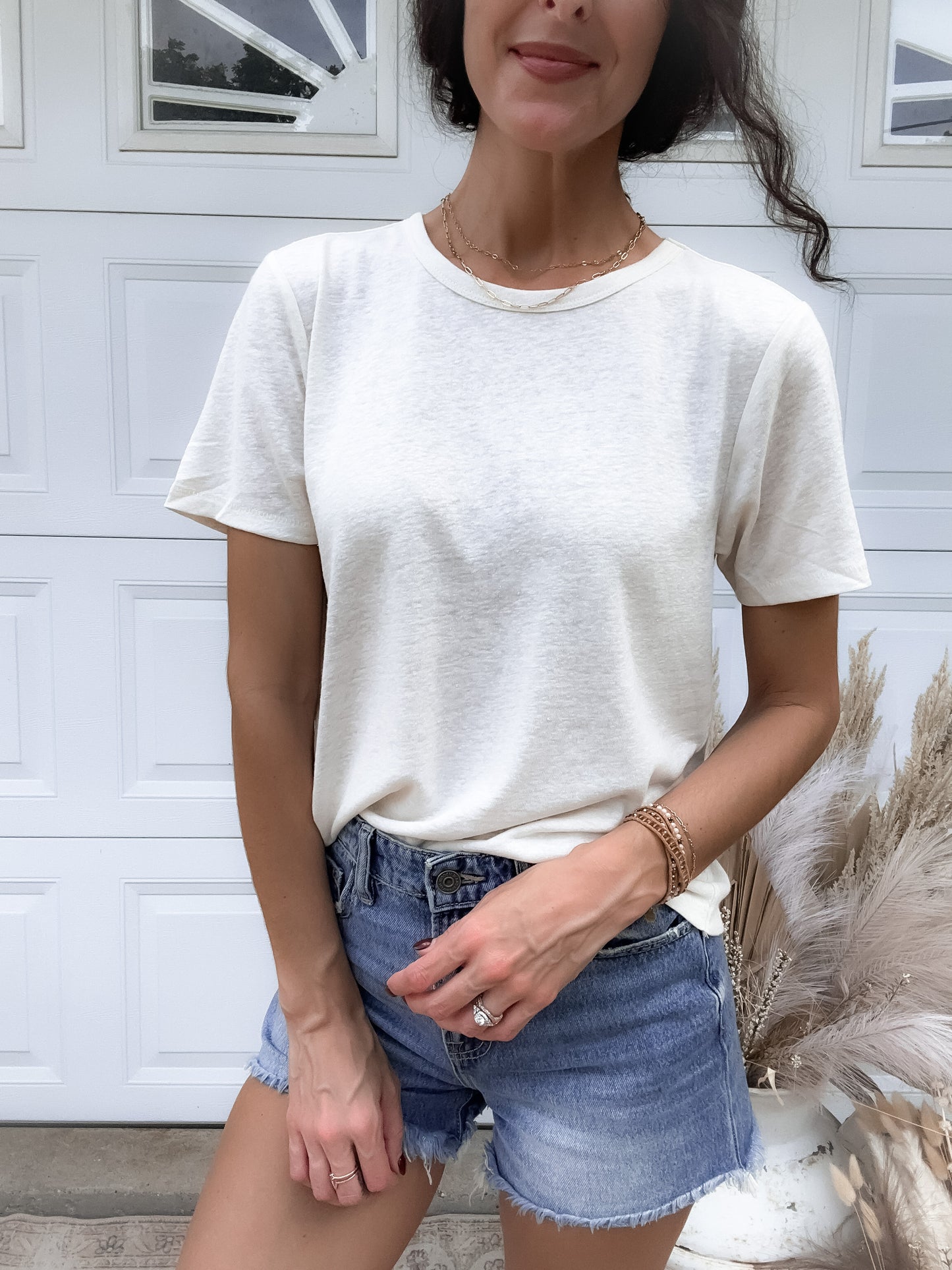 Lolly Basic Tee - Off White