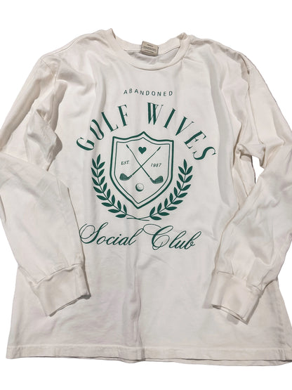GOLF WIVES Mineral Washed Long Sleeve Graphic