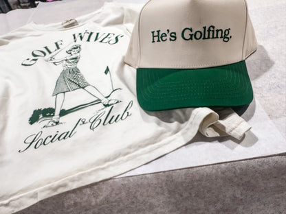 He's Golfing Hat
