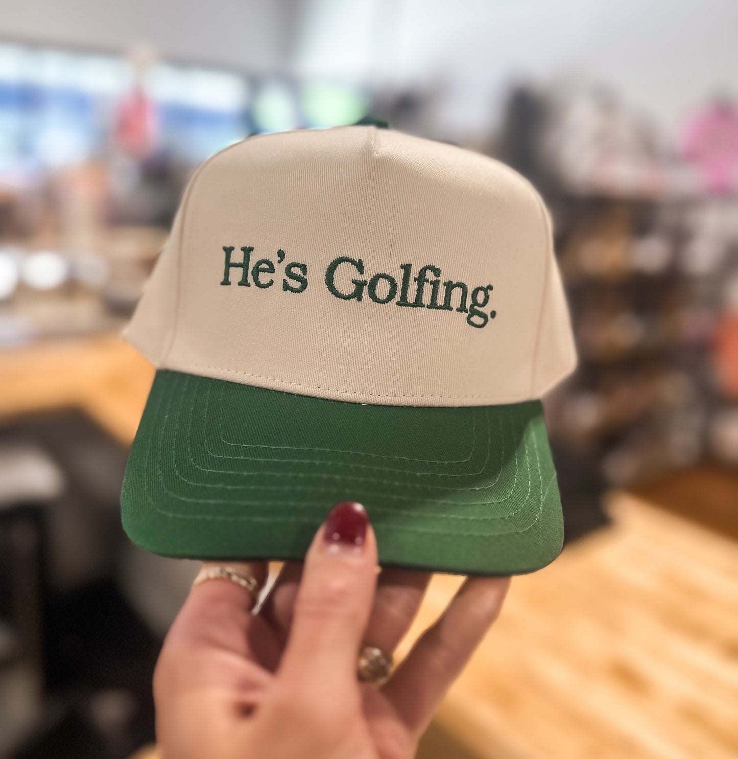 He's Golfing Hat