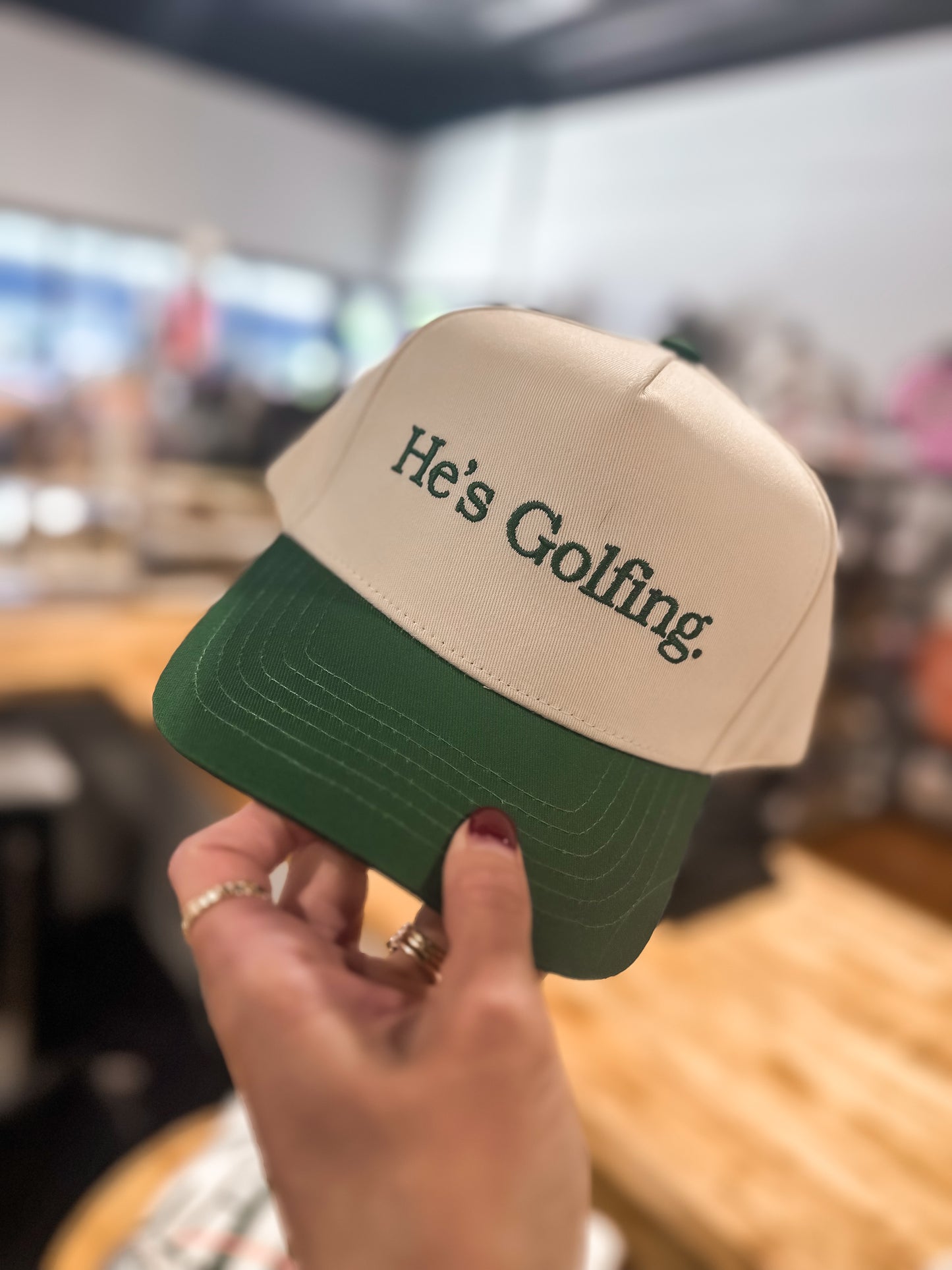 He's Golfing Hat