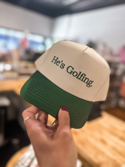 He's Golfing Hat