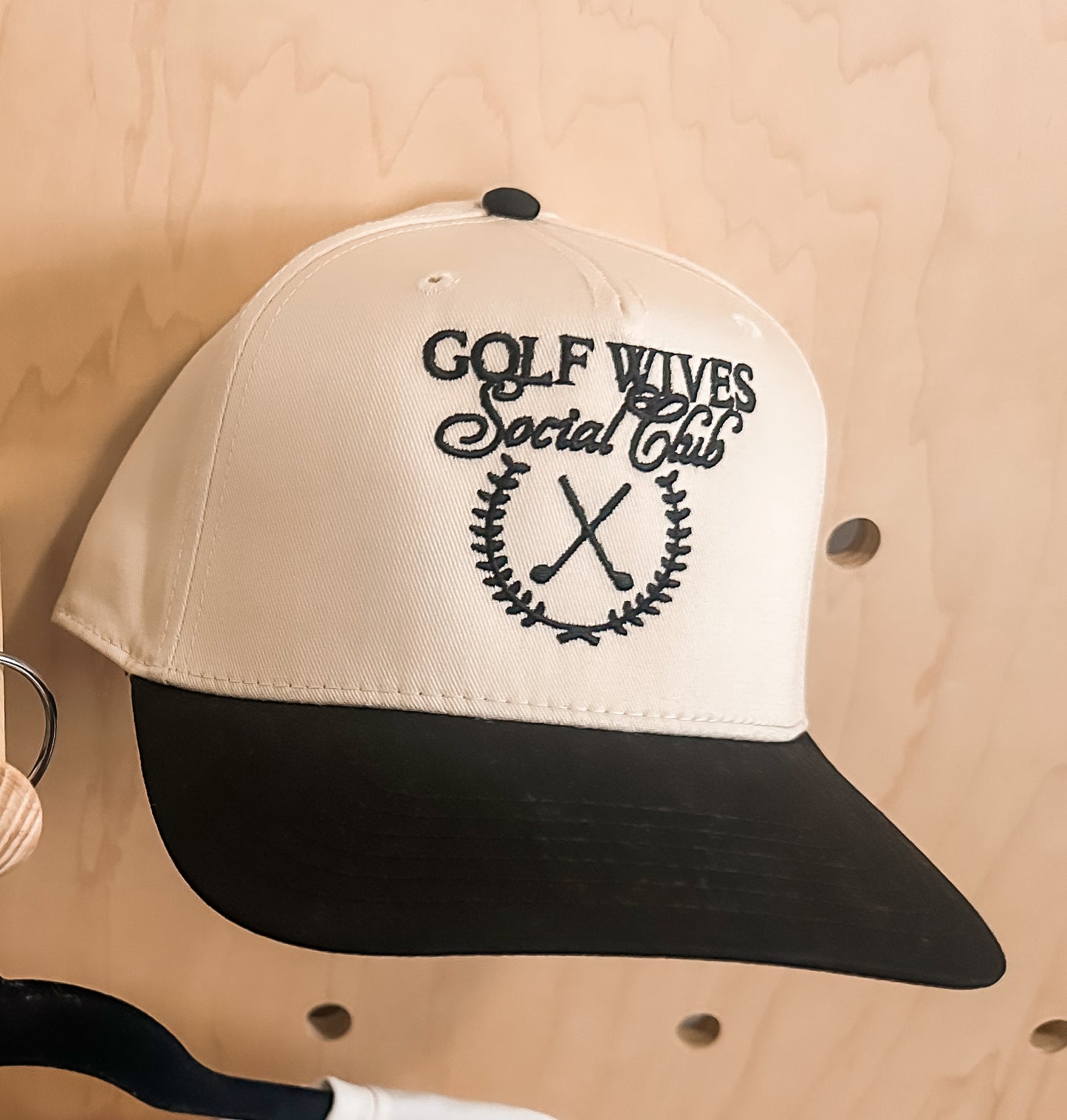 Golf Wives Social Club Two-Toned Fitted Hat