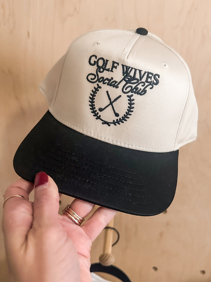 Golf Wives Social Club Two-Toned Fitted Hat