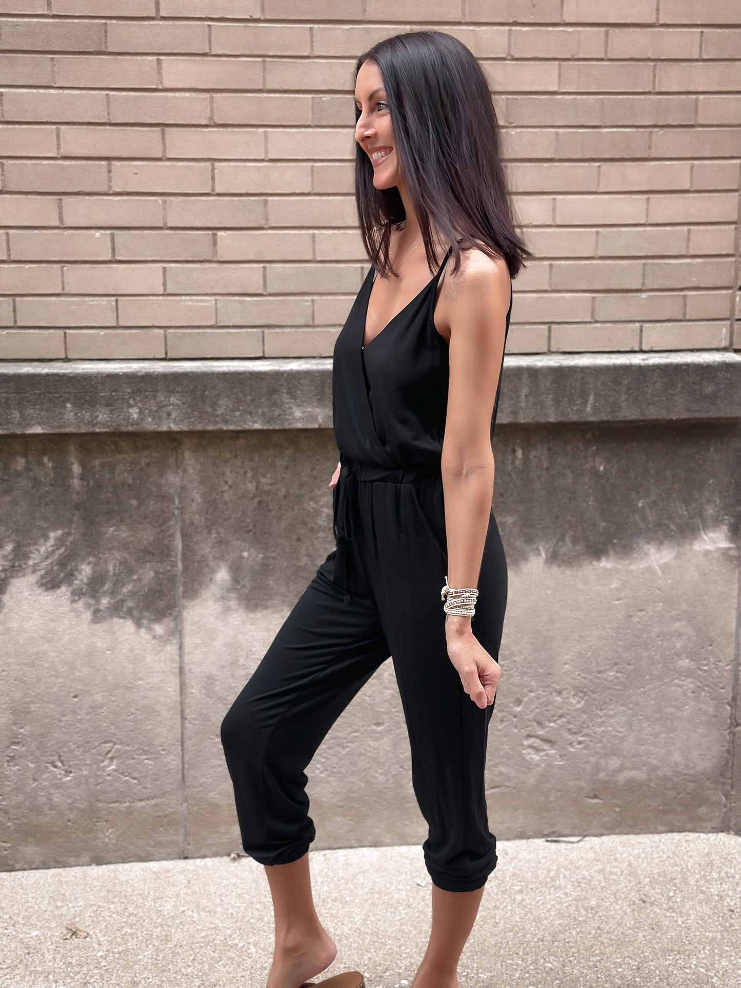 Jersey Knit Jumpsuit