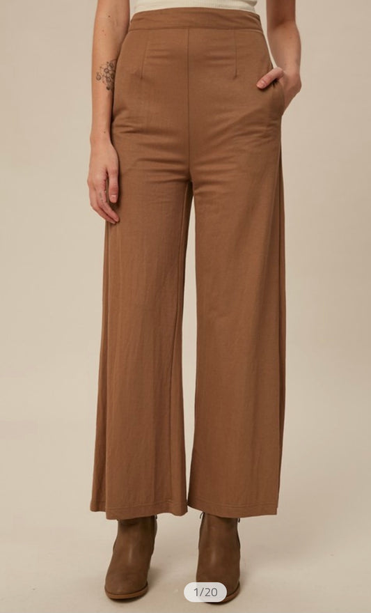 Wide Leg Trousers