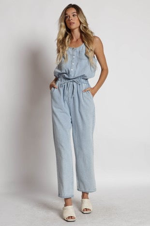 Chambray Denim Overall