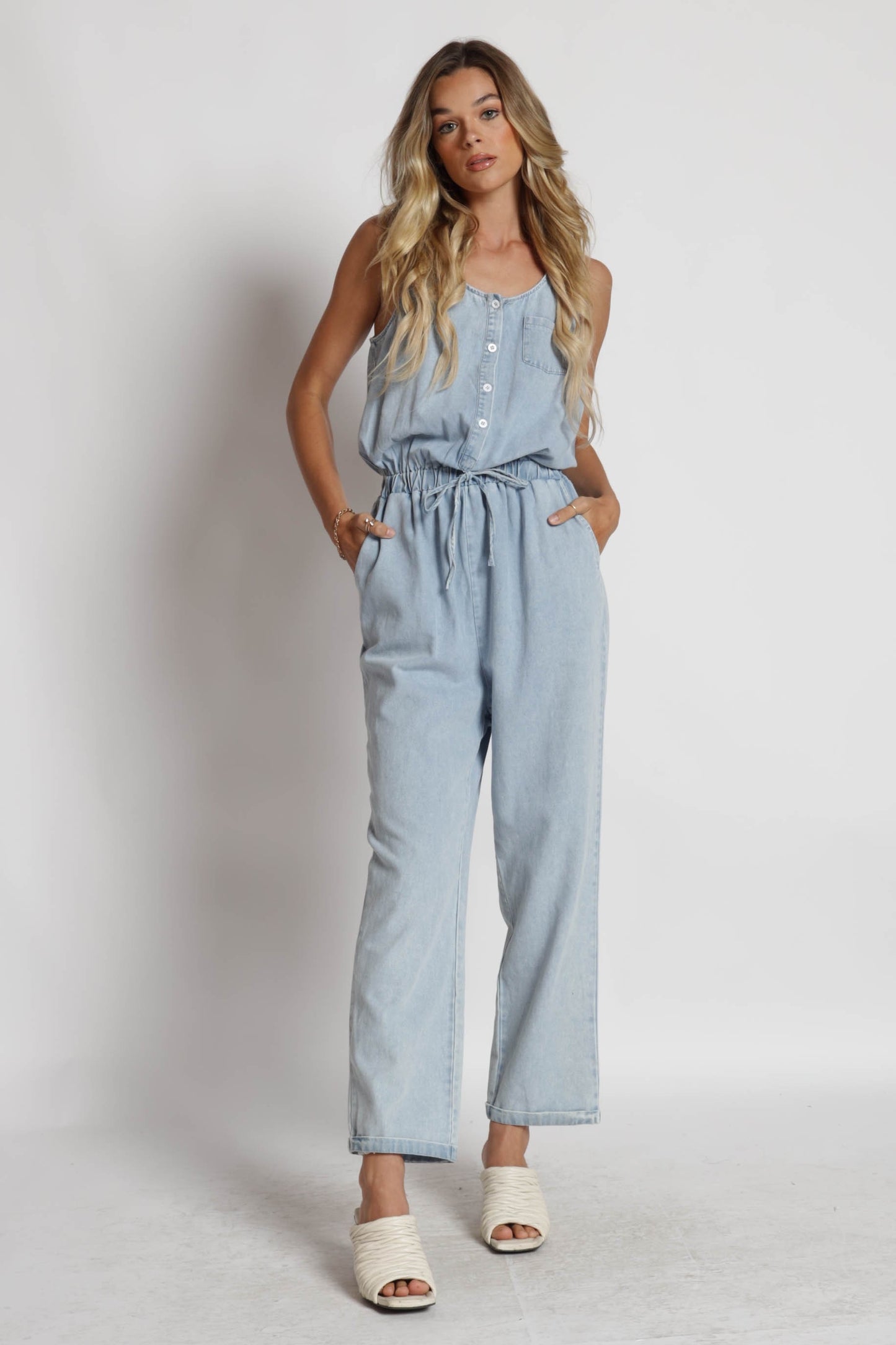 Chambray Denim Overall