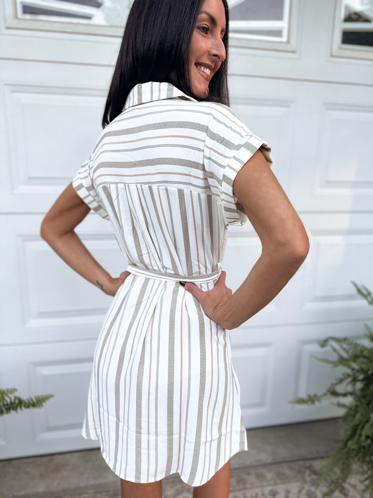 Light Weight Stripe Dress
