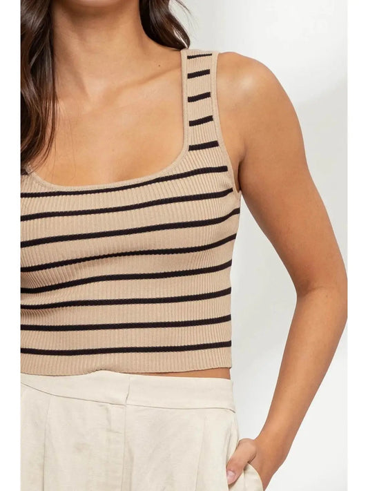 Ava Stripe Top