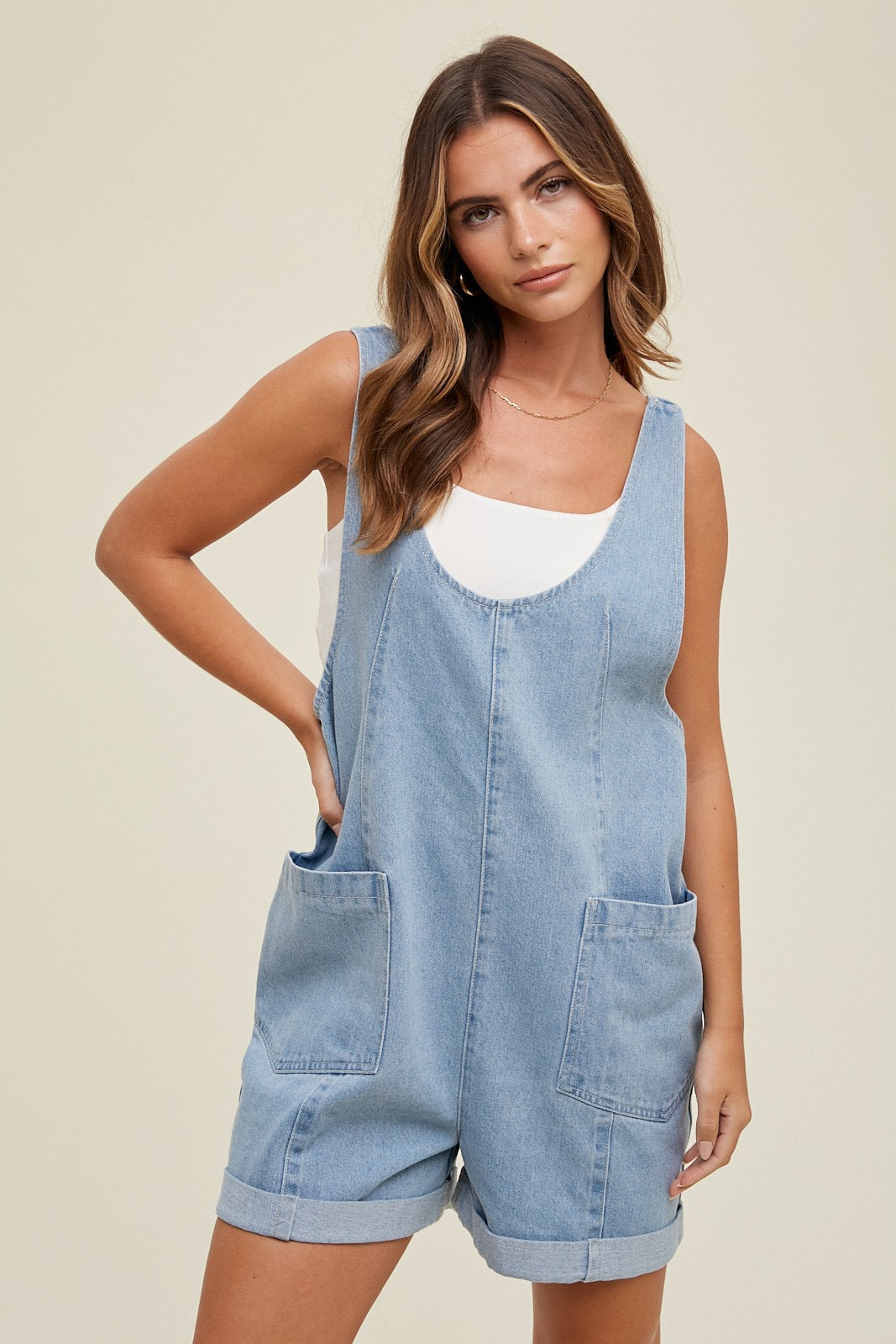 Maximus Denim Romper