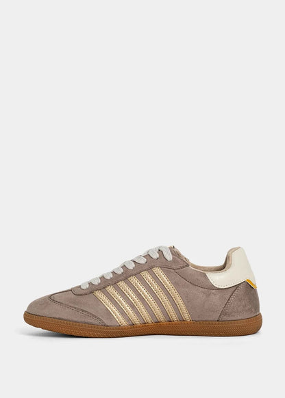 Stevie Sneaker - Mink Suede