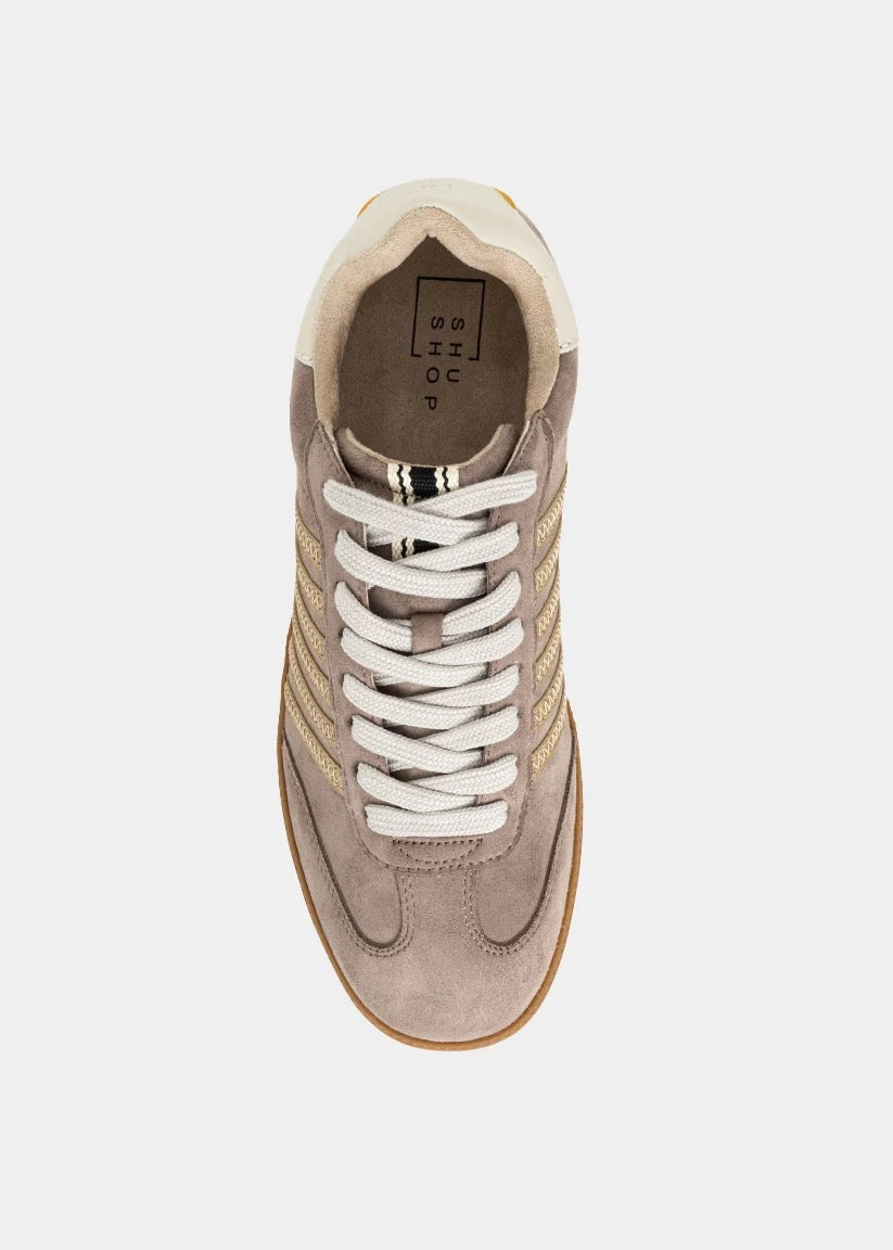 Stevie Sneaker - Mink Suede
