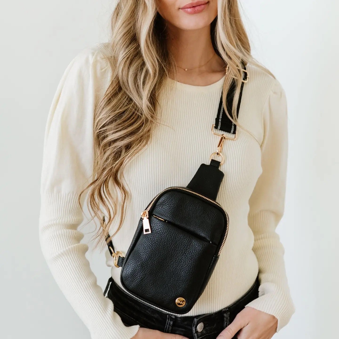 Bridget Crossbody Sling - Black