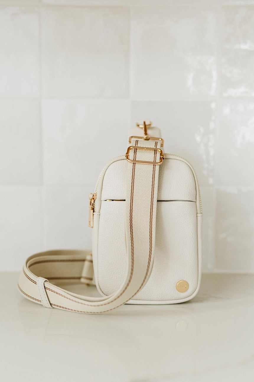 Bridget Crossbody Sling - Cream