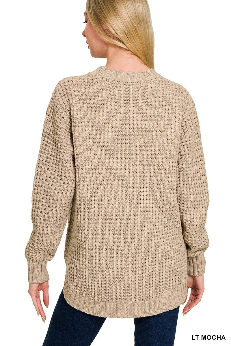 Jameson Sweater - Lt Mocha