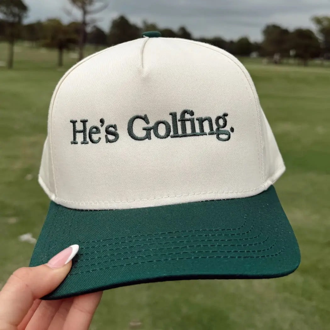 He's Golfing Hat