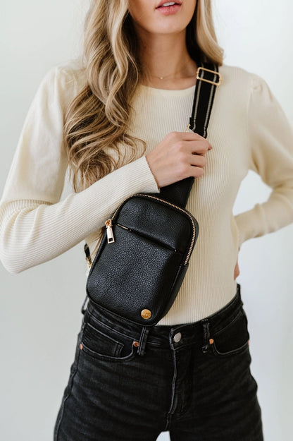 Bridget Crossbody Sling - Black