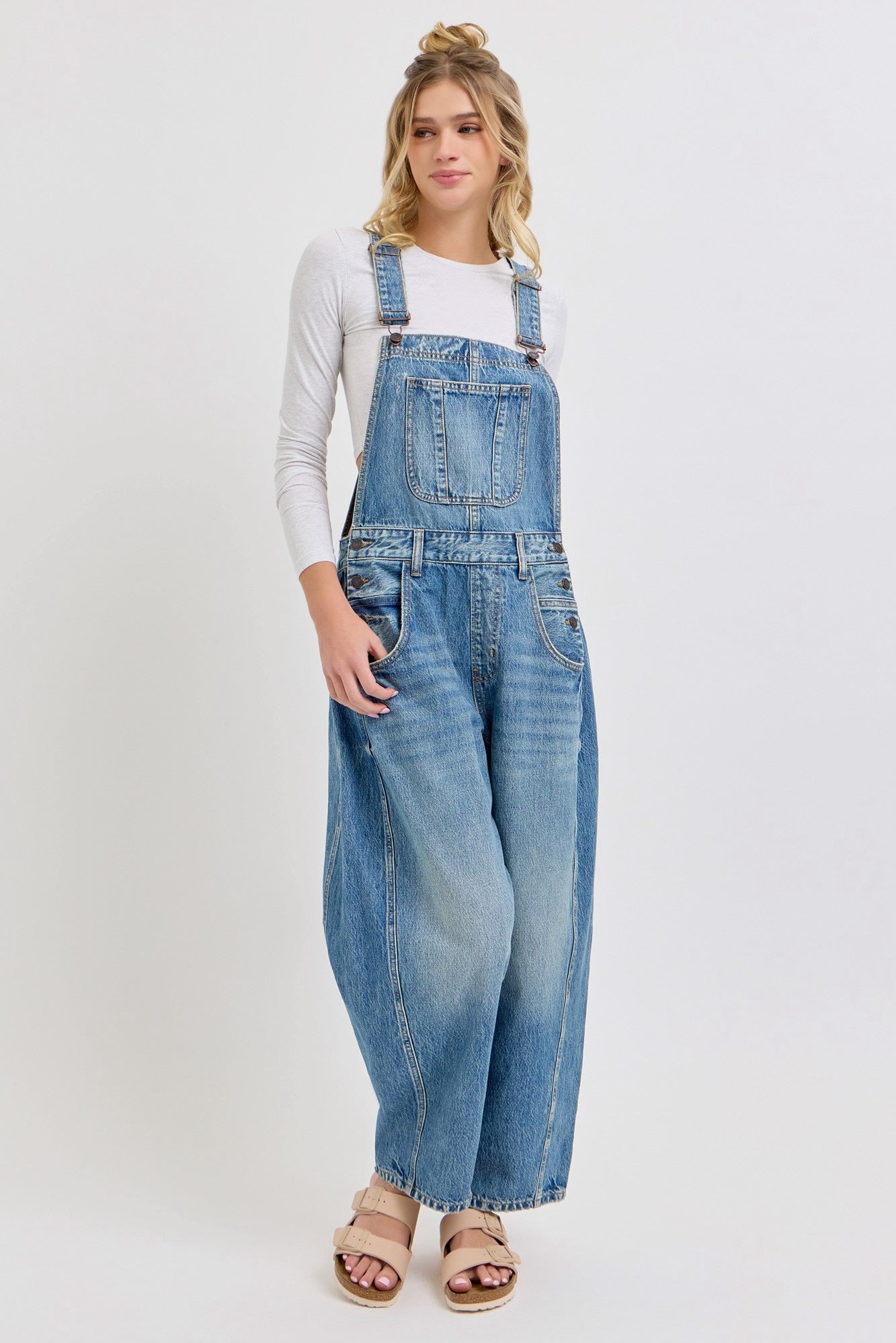 Benjamin Barrel Overalls