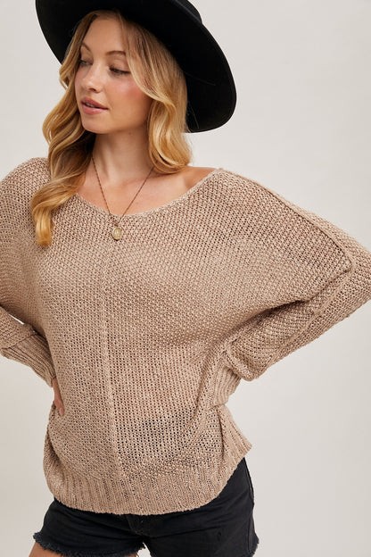 Rhett Sweater - Taupe