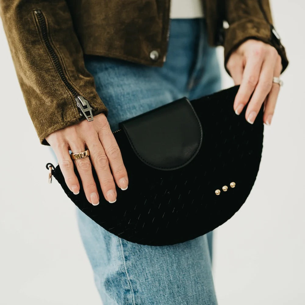 Selena Suede Crossbody