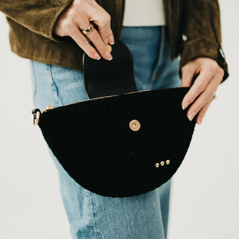 Selena Suede Crossbody