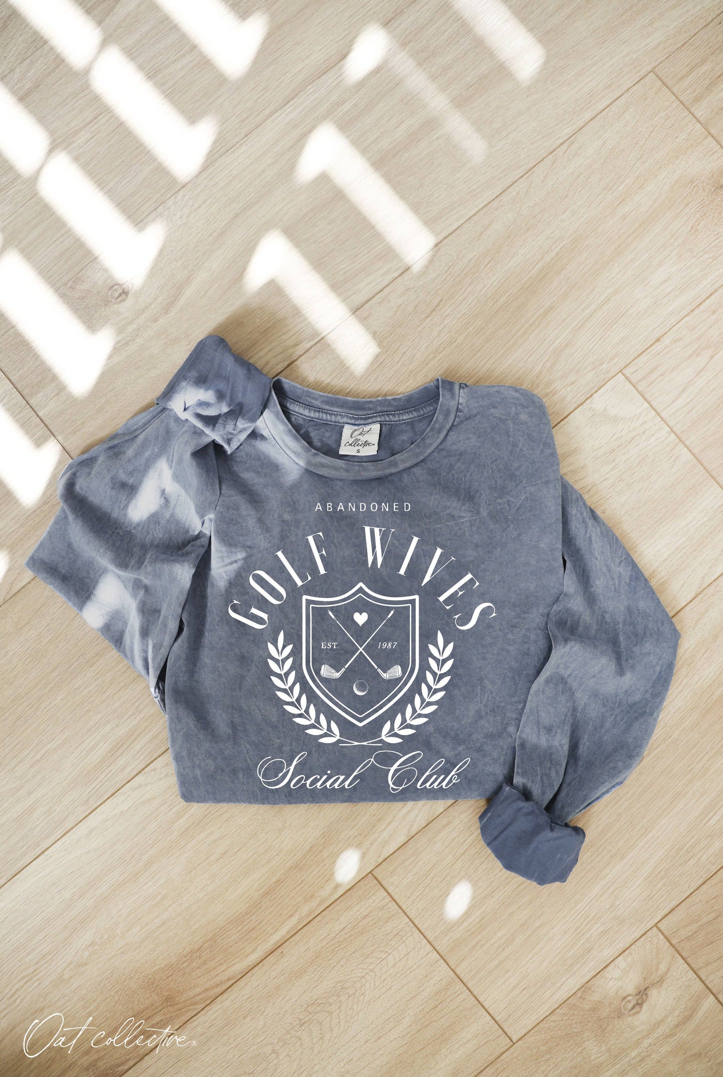 GOLF WIVES Mineral Washed Long Sleeve Graphic