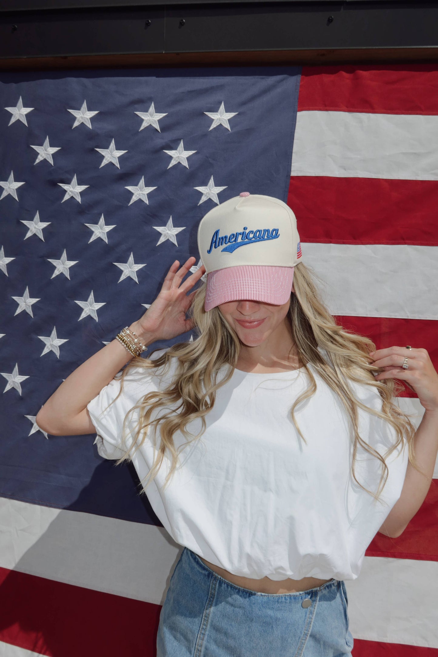 Americana Striped Hat