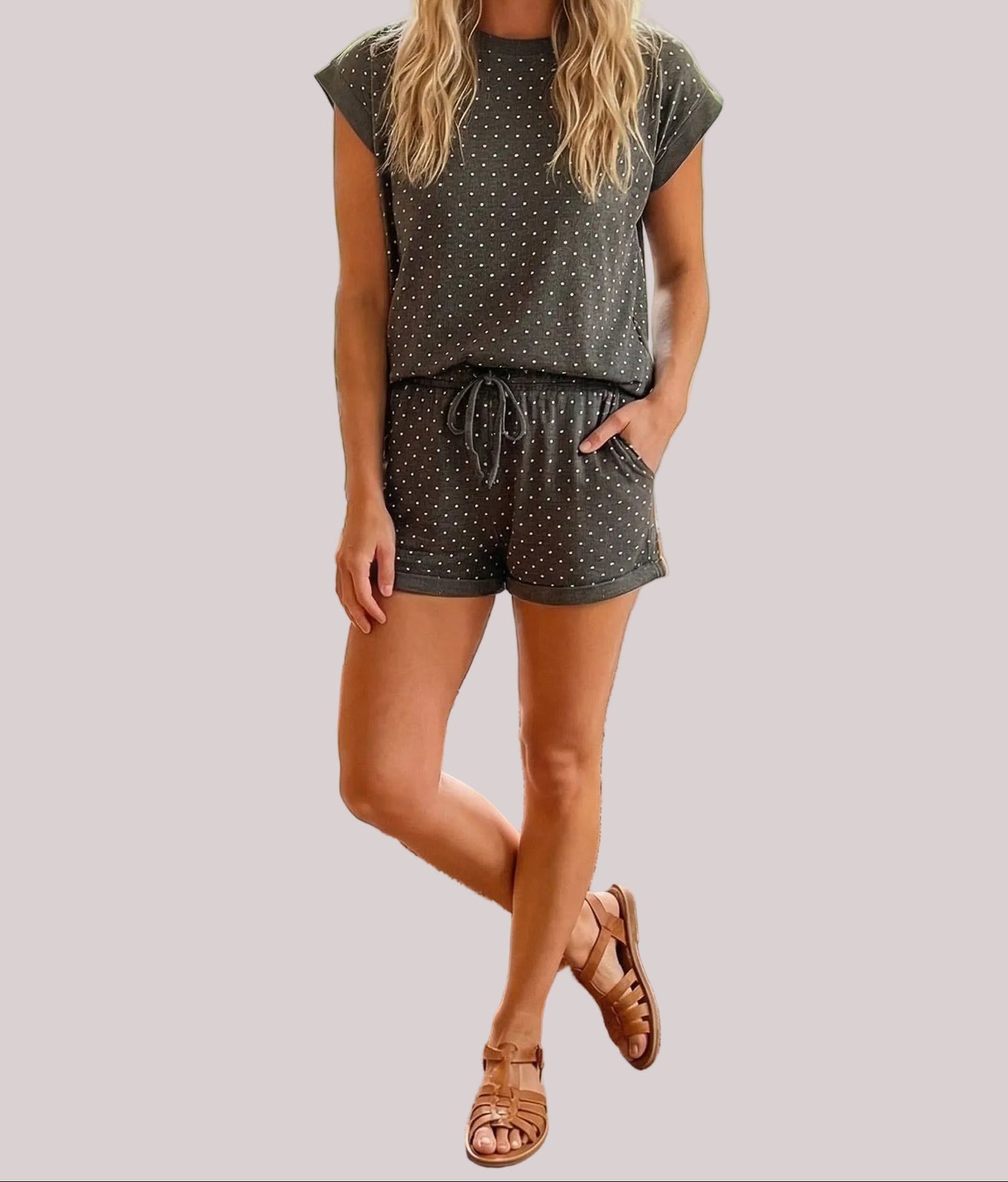 Capri Polka Dot Set