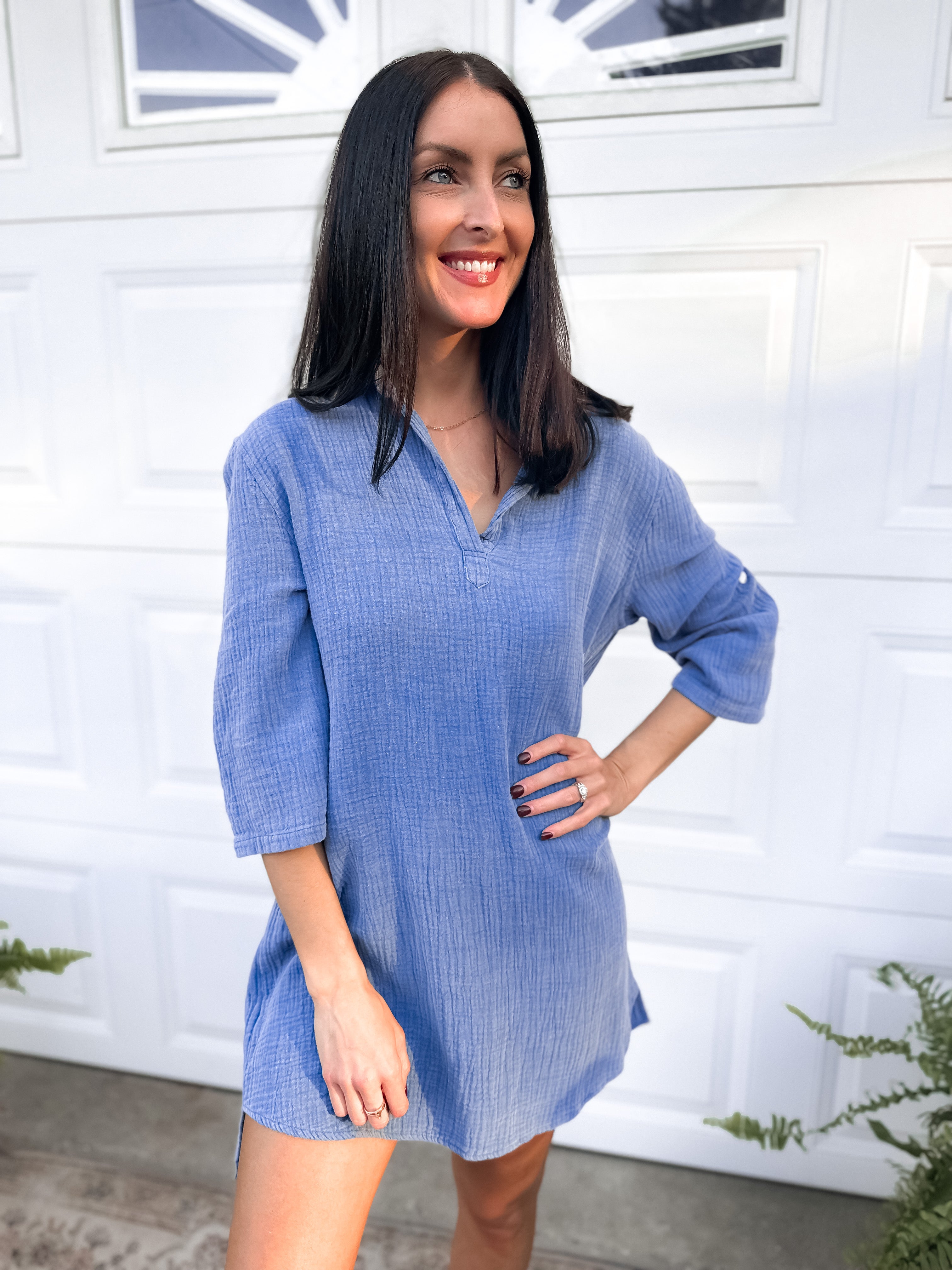 Henley t 2024 shirt dress