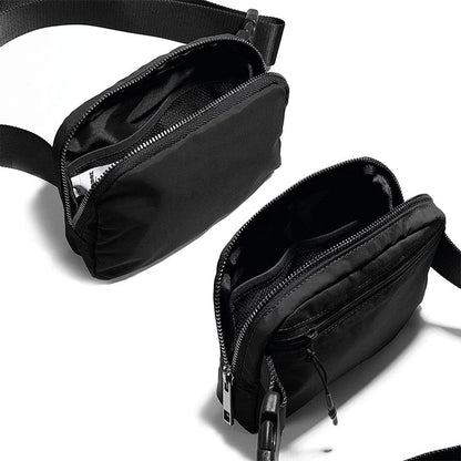 Nylon Fanny Pack - Black
