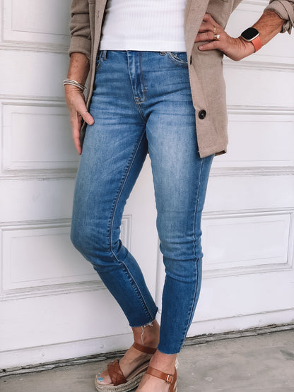 Non Distressed Skinny Jeans