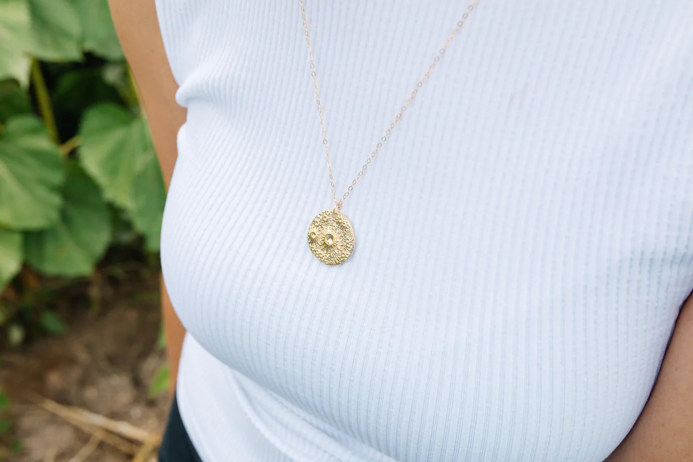 To The Moon + Back Necklace